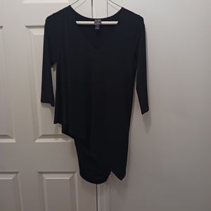 NWOT Black layered dress,size small